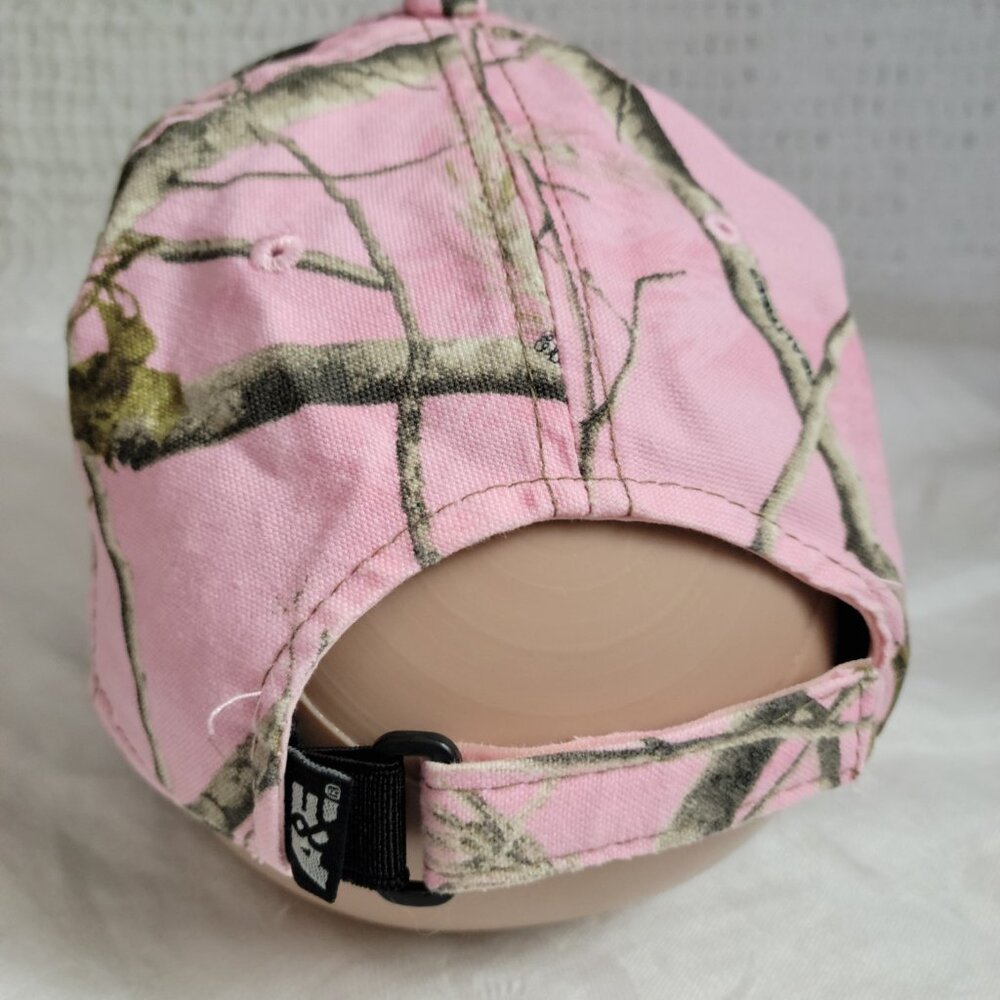 Duck Dynasty Hat Ladies Fit Pink Camo Outdoor Cap baseball embroidered TV fandom - Picture 3 of 8